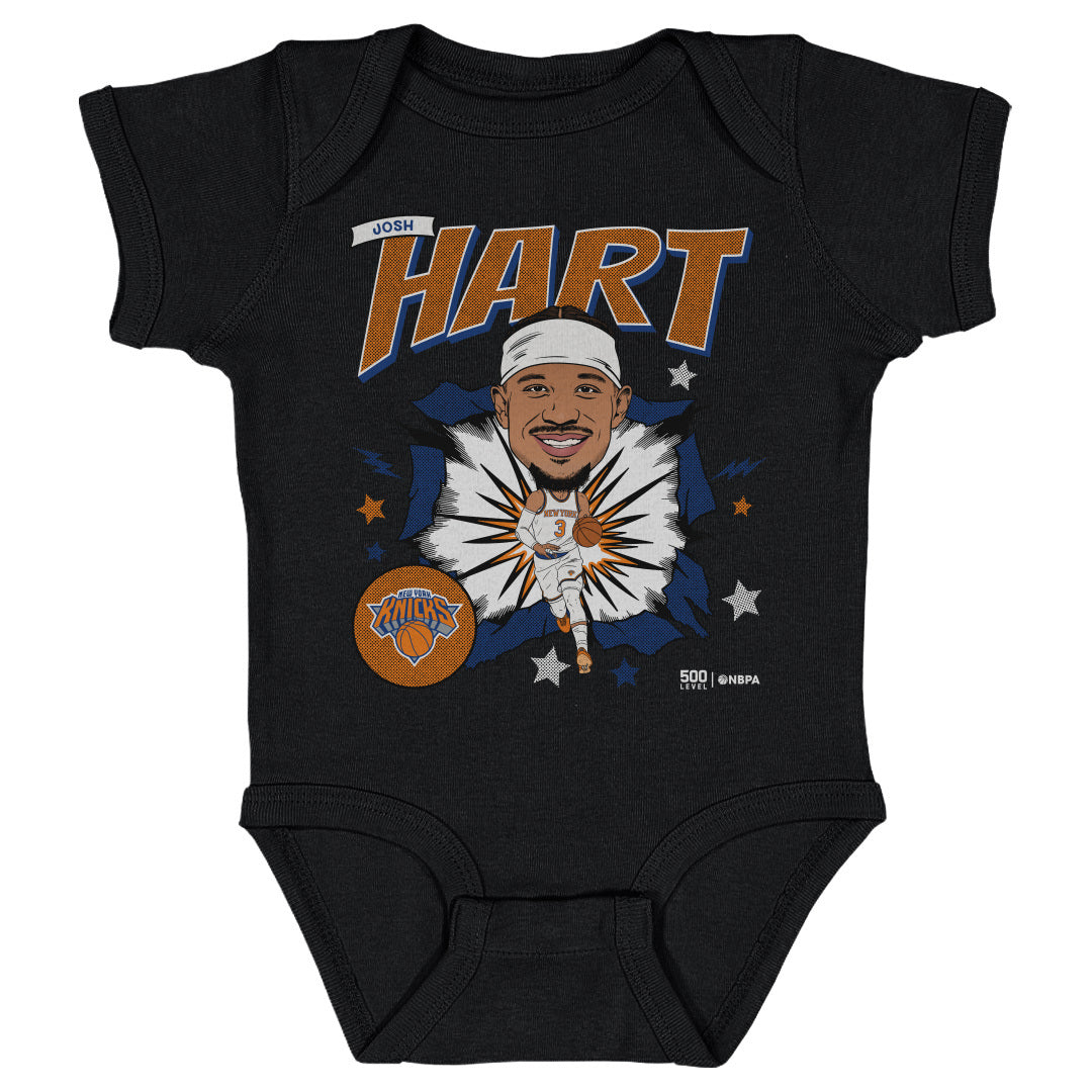 Josh Hart New York Knicks Caricature WHT