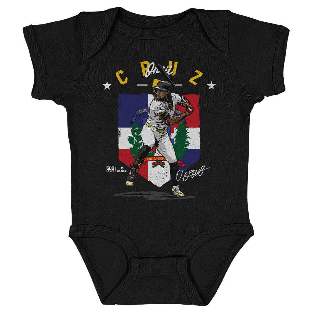 Oneil Cruz Pittsburgh Country Flag WHT
