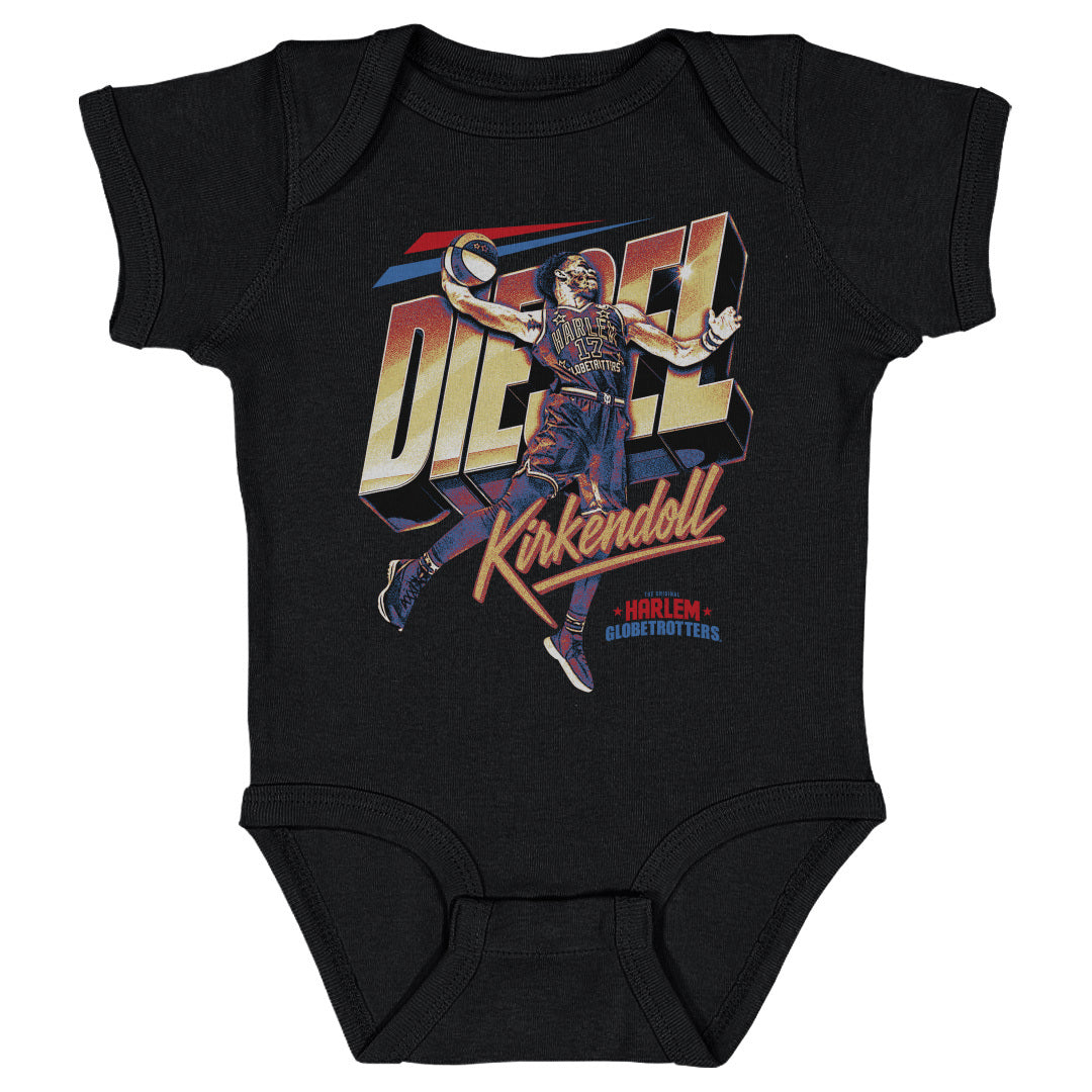 Diesel Kirkendoll Harlem Globetrotters Nickname WHT