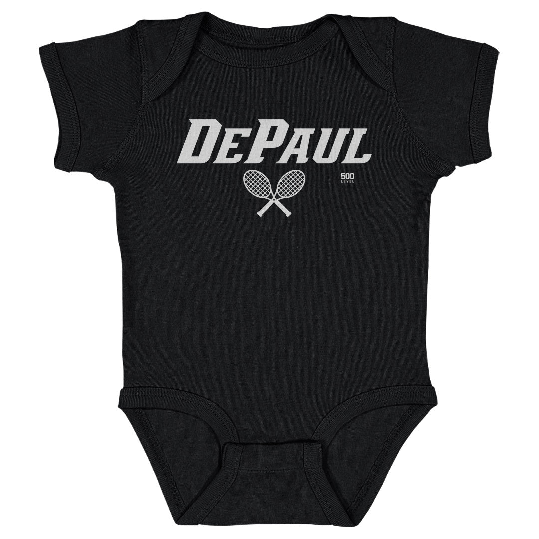 DePaul Blue Demons Tennis Minimalist WHT