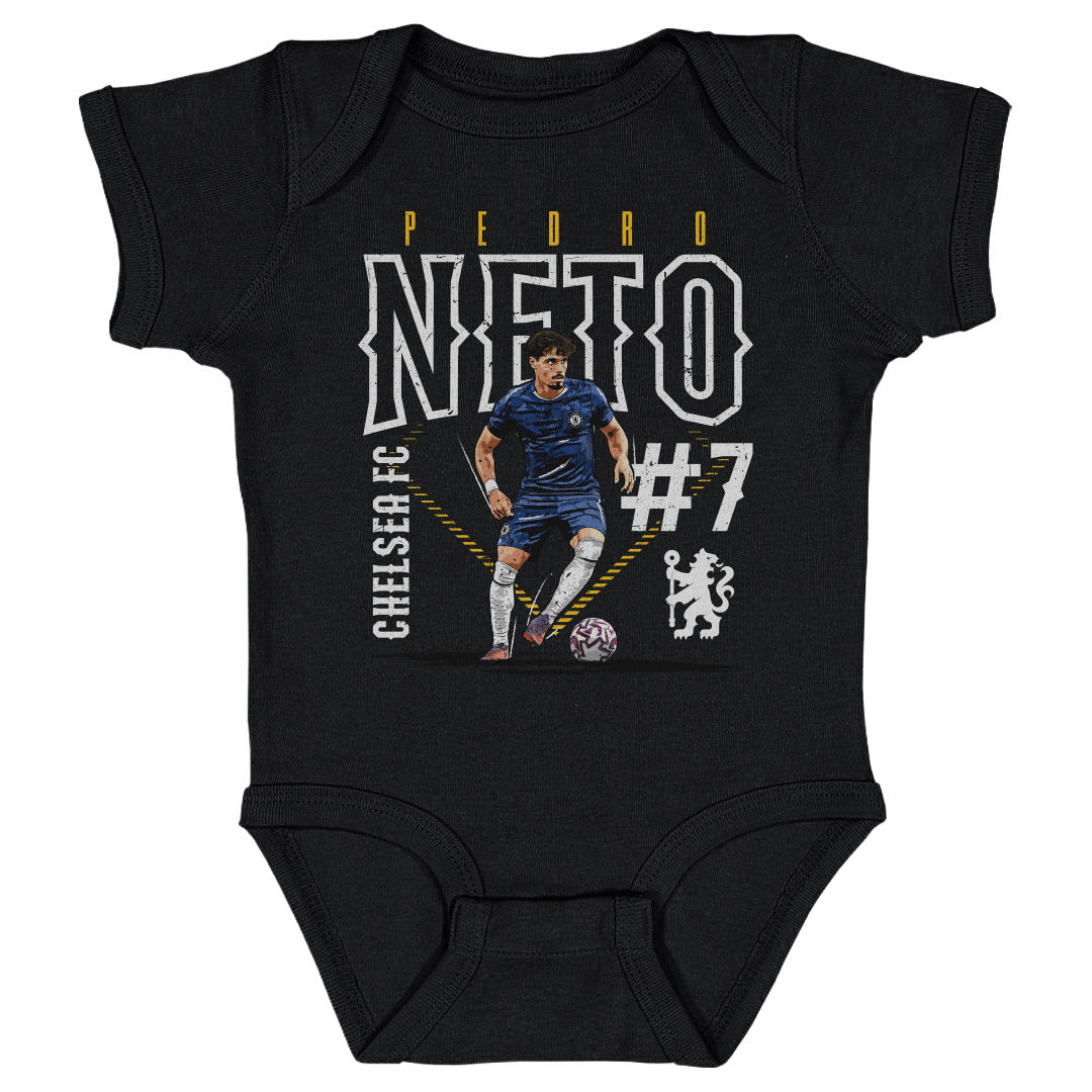Pedro Neto Chelsea FC Outline Number WHT