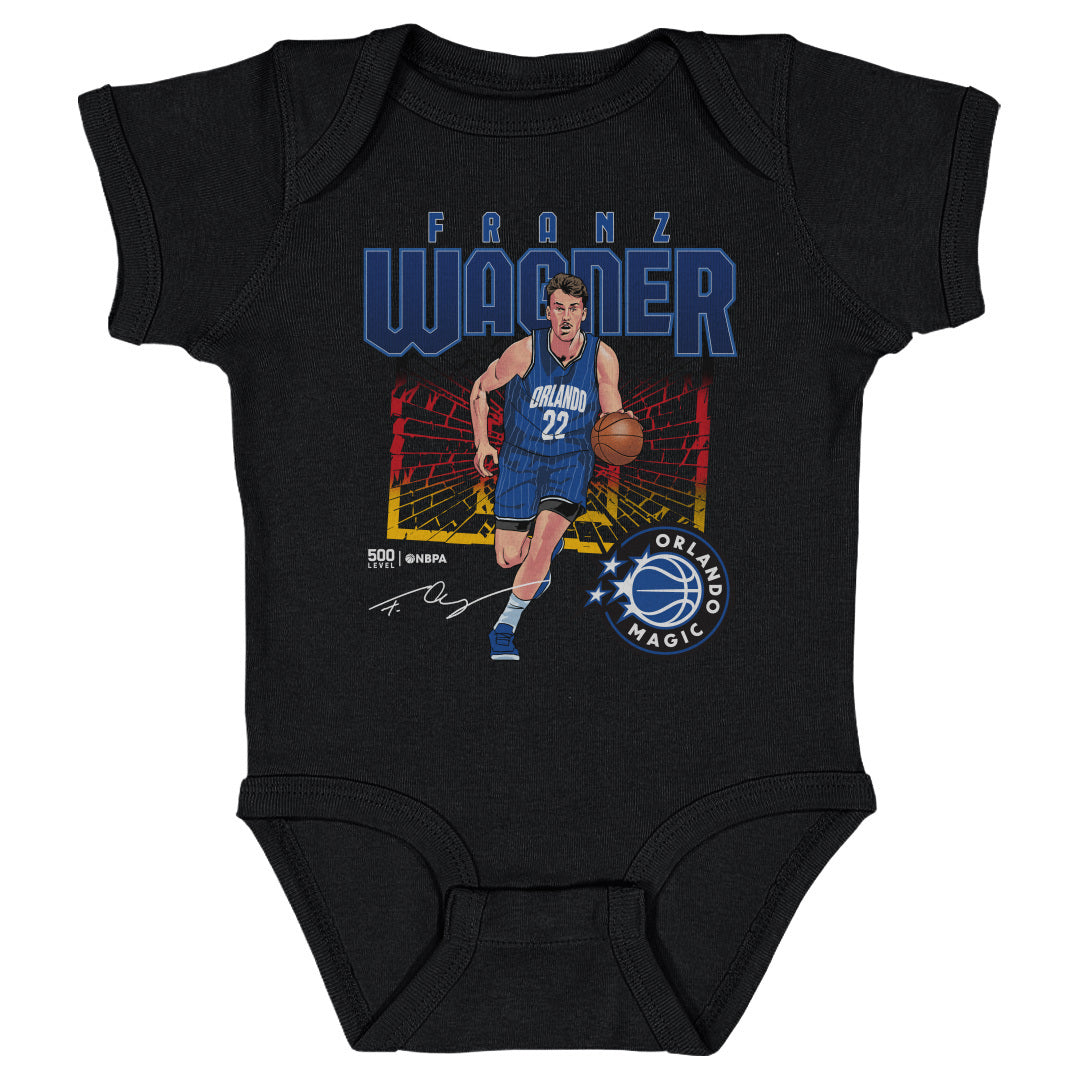 Franz Wagner Orlando Magic Shattered Flag WHT