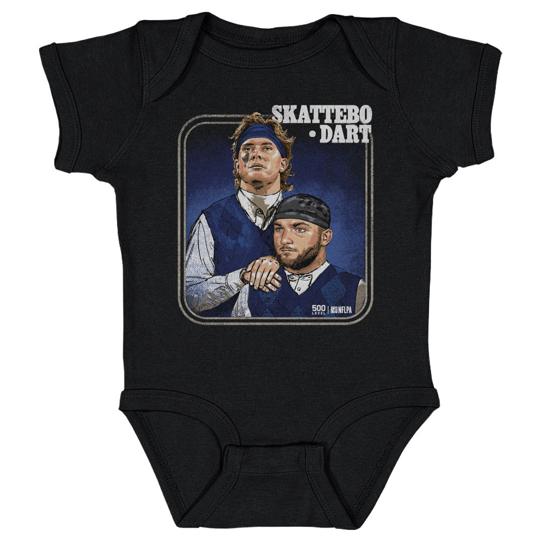 Jaxson Dart & Cam Skattebo New York G Step Brothers WHT
