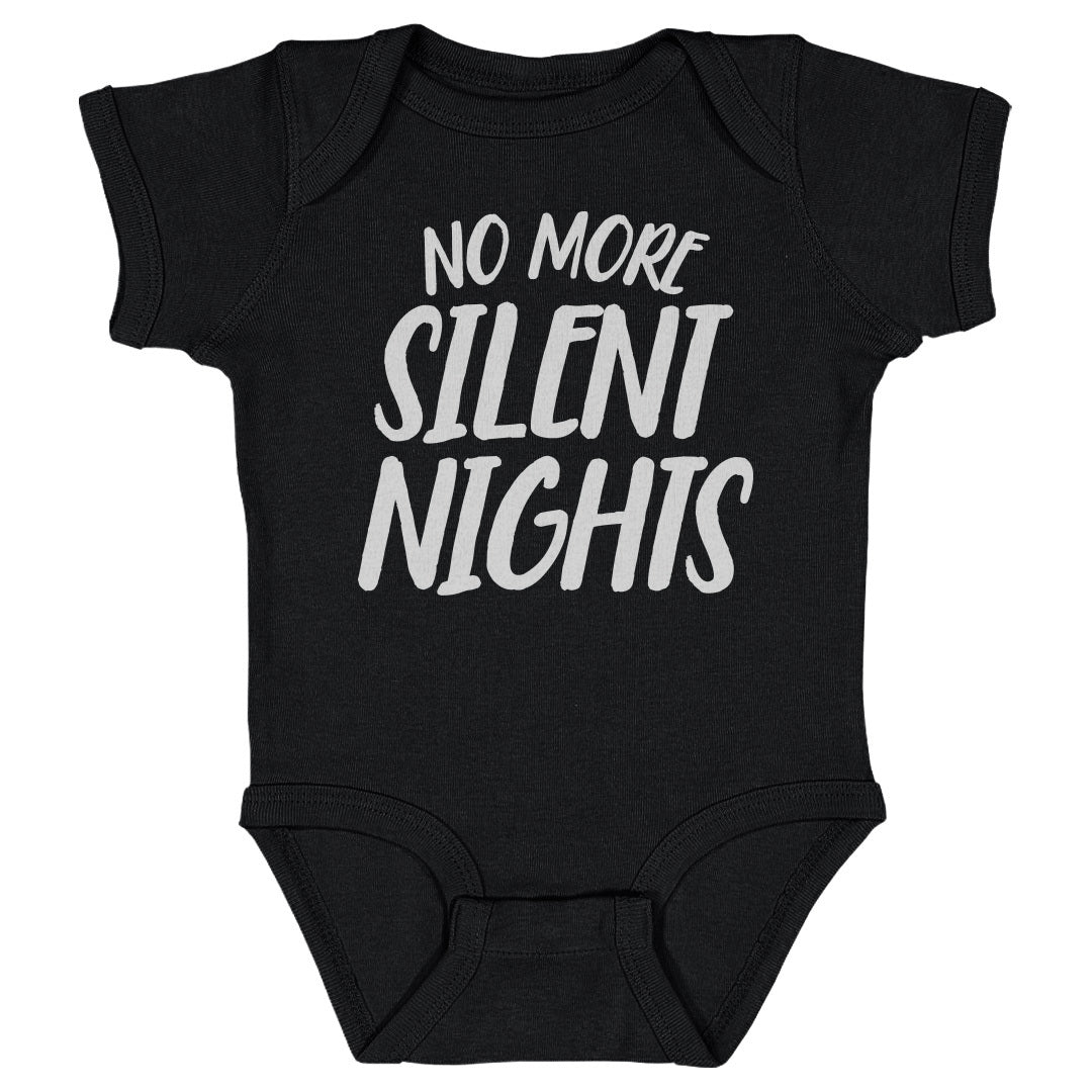 Christmas No More Silent Nights WHT