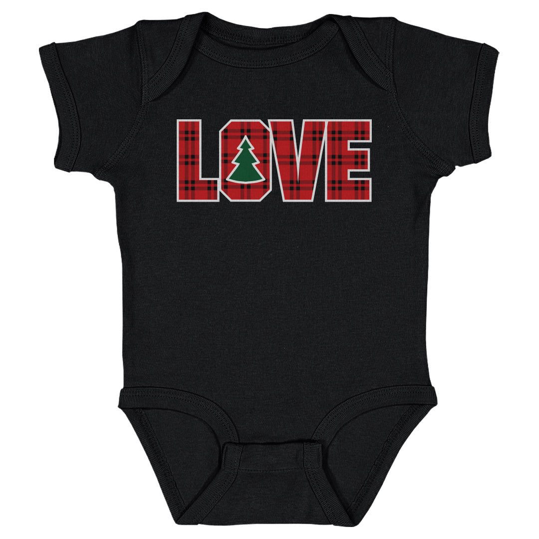 Christmas LOVE Christmas Plaid WHT