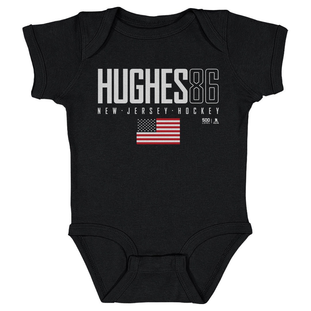 Jack Hughes New Jersey USA Elite WHT