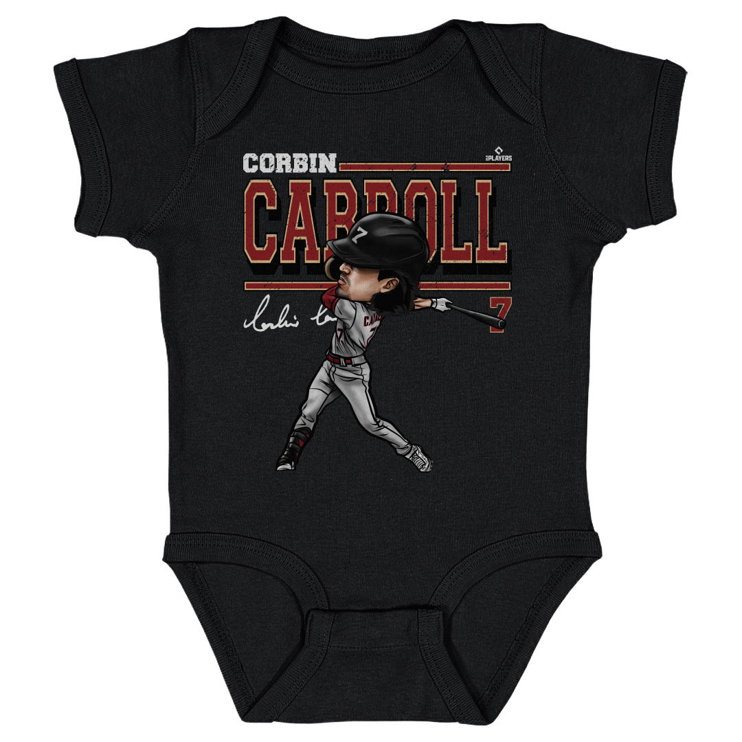 Corbin Carroll Arizona Cartoon WHT