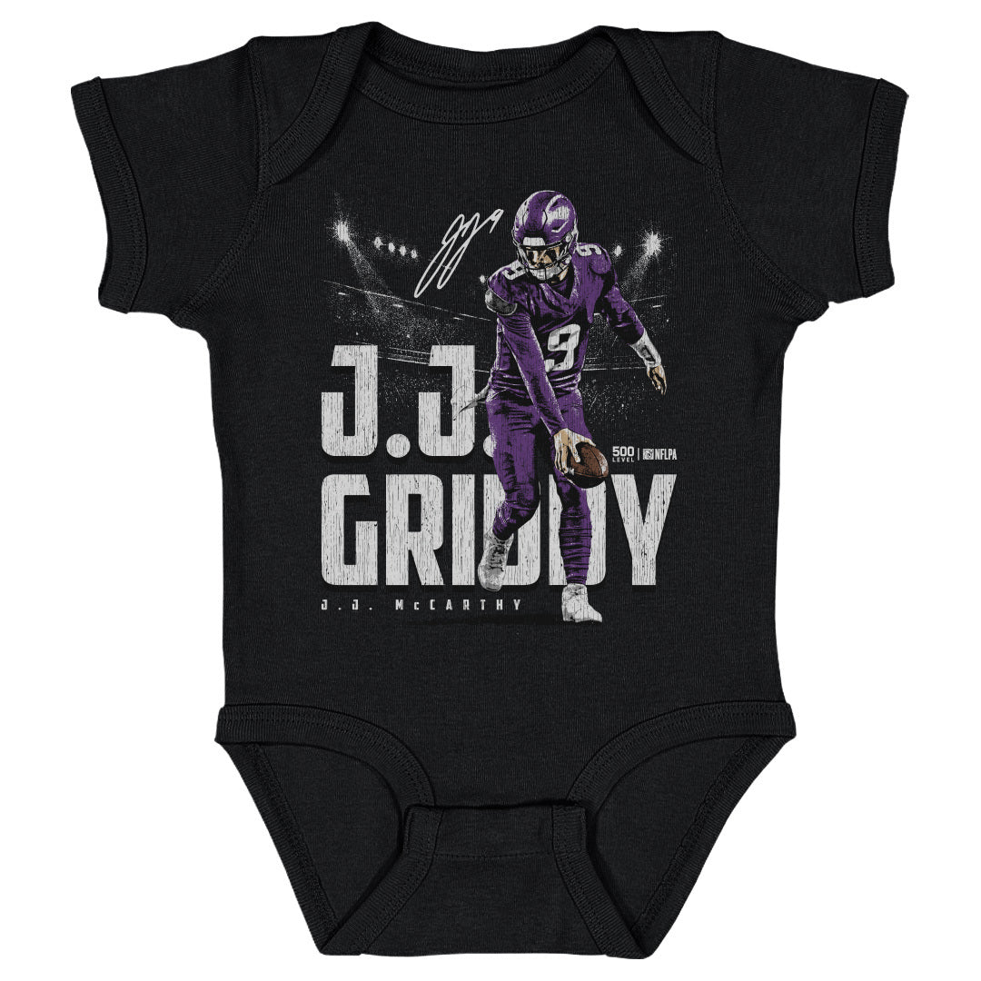J.J. McCarthy Minnesota Griddy WHT