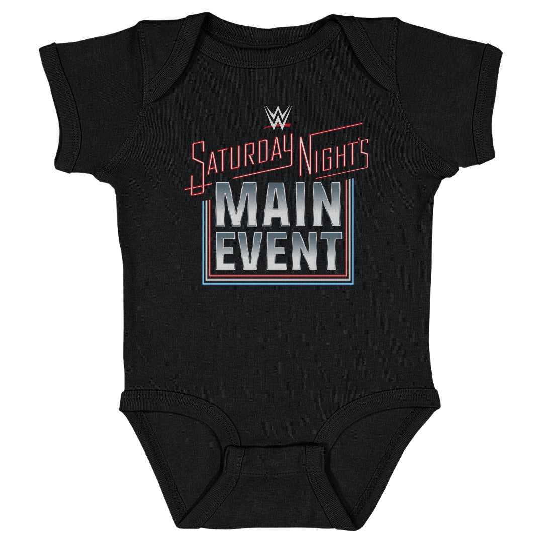 WWE Saturday Night's Main Event 2024 Logo WHT