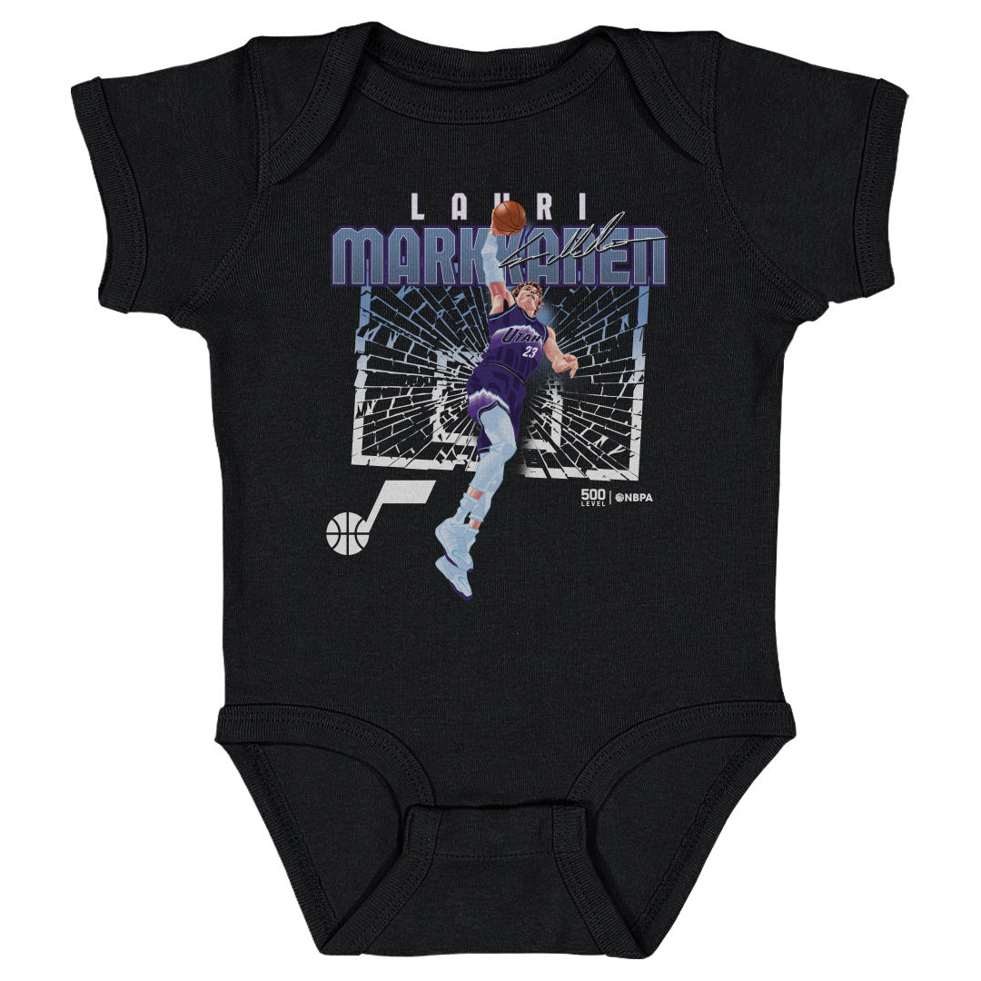 Lauri Markkanen Utah Jazz Shattered WHT