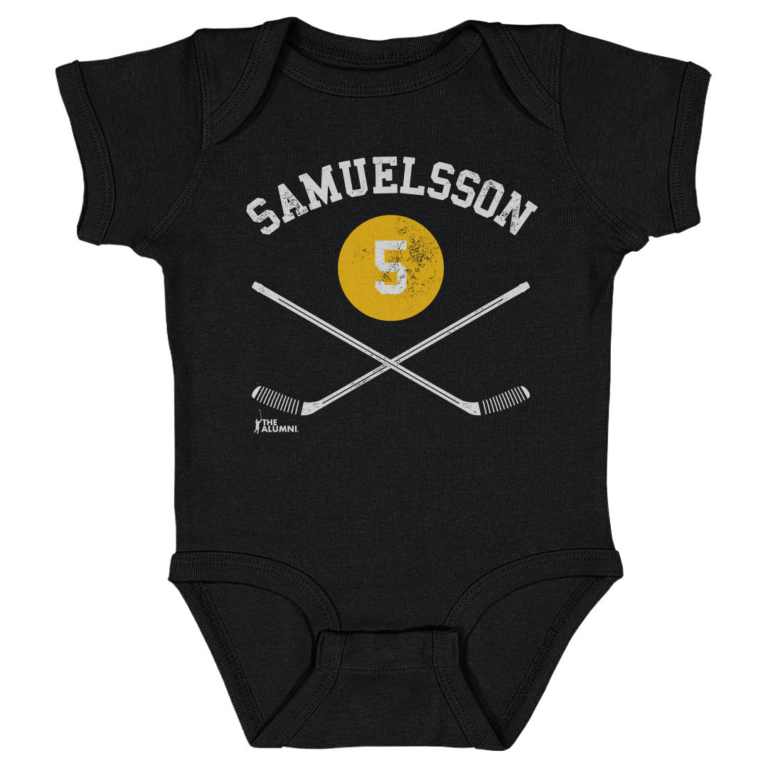 Ulf Samuelsson Pittsburgh 5 Sticks WHT