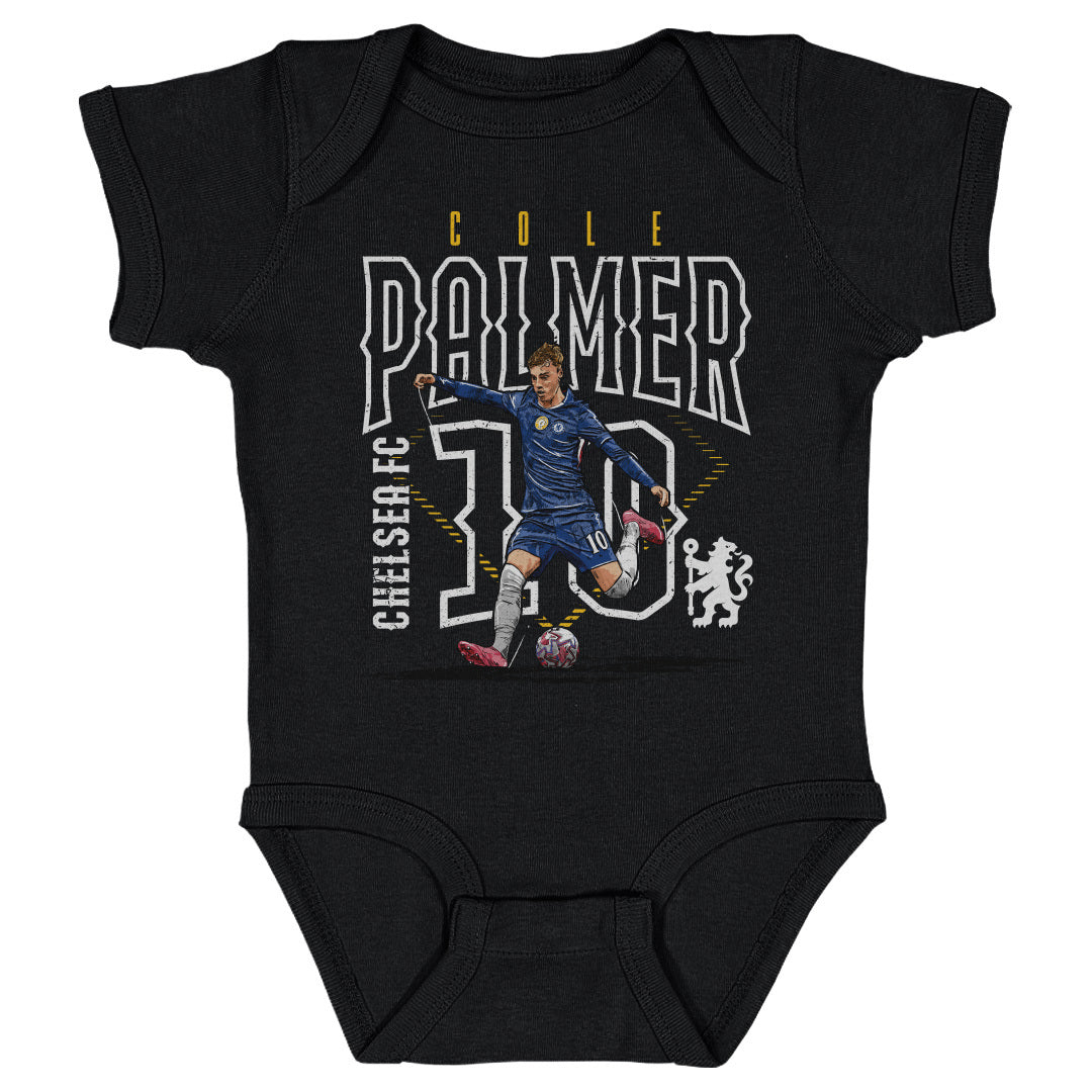 Cole Palmer Chelsea FC Outline Number WHT