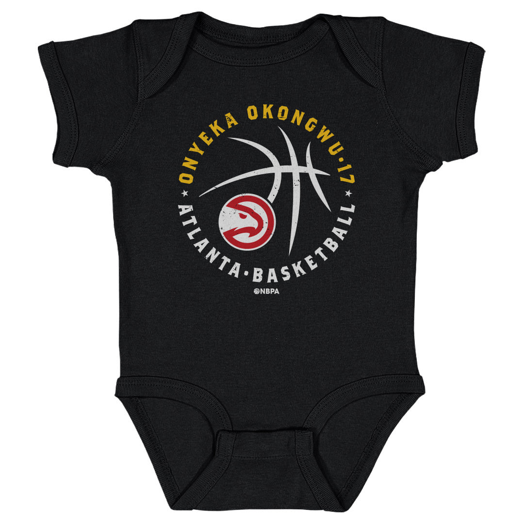 Onyeka Okongwu Atlanta Hawks Player Ball WHT