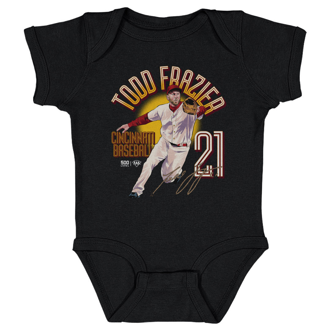 Todd Frazier Cincinnati Name Arc WHT