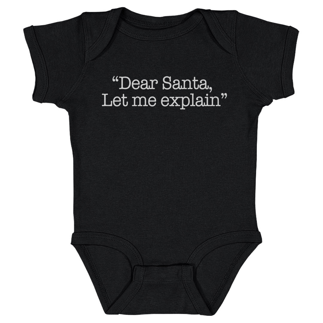 Christmas Dear Santa Let Me Explain WHT
