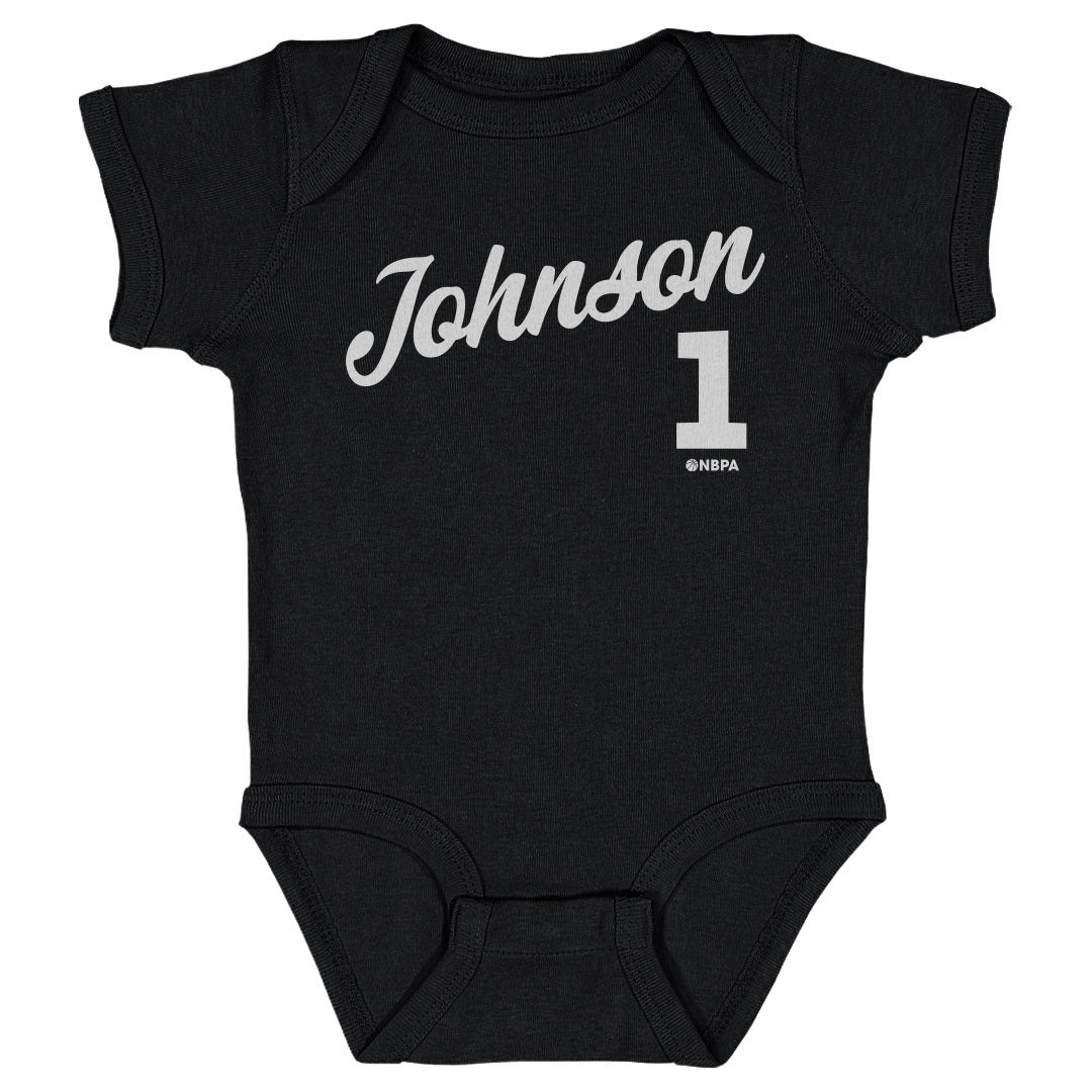 Jalen Johnson Atlanta Script WHT