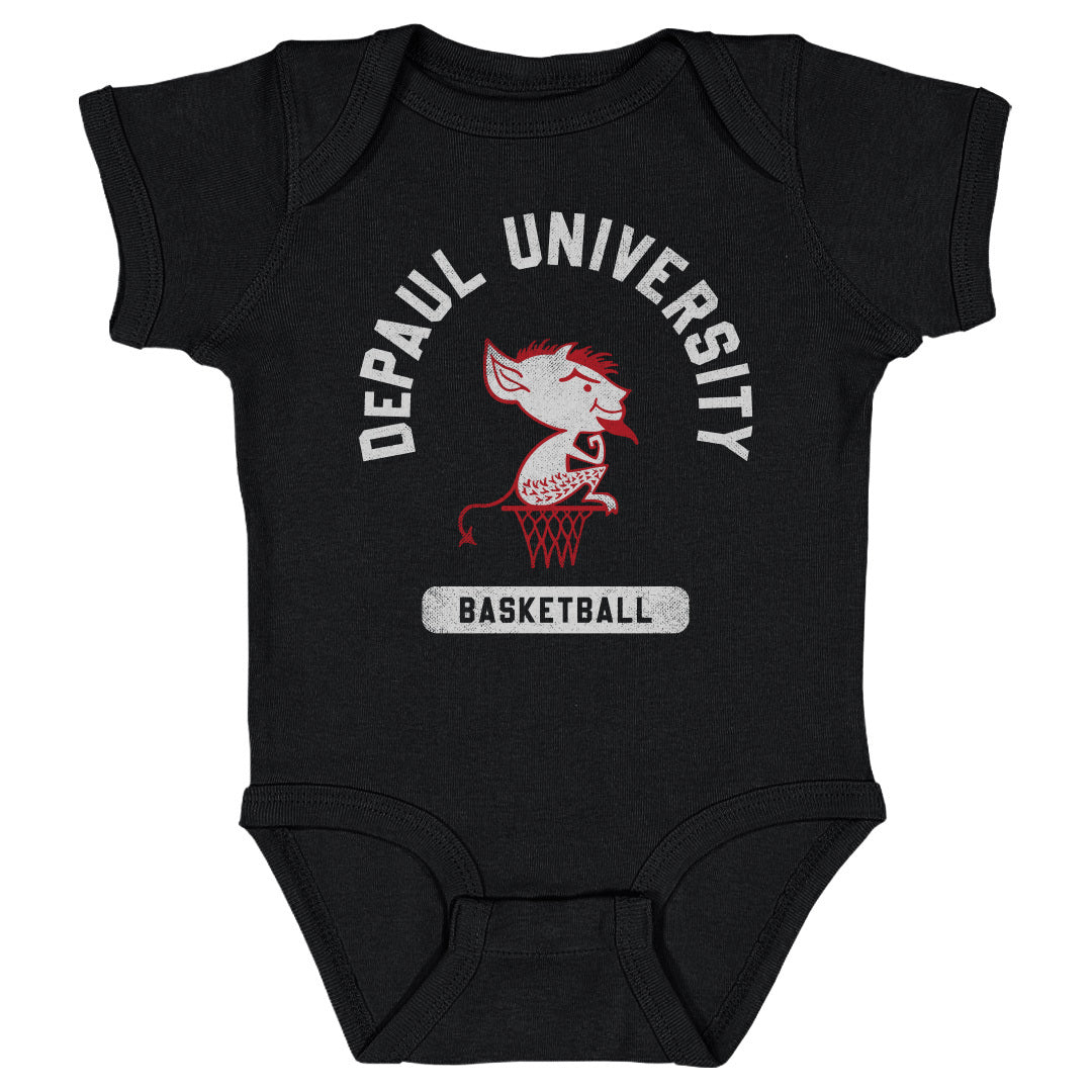 DePaul Blue Demons Mascot Basketball WHT