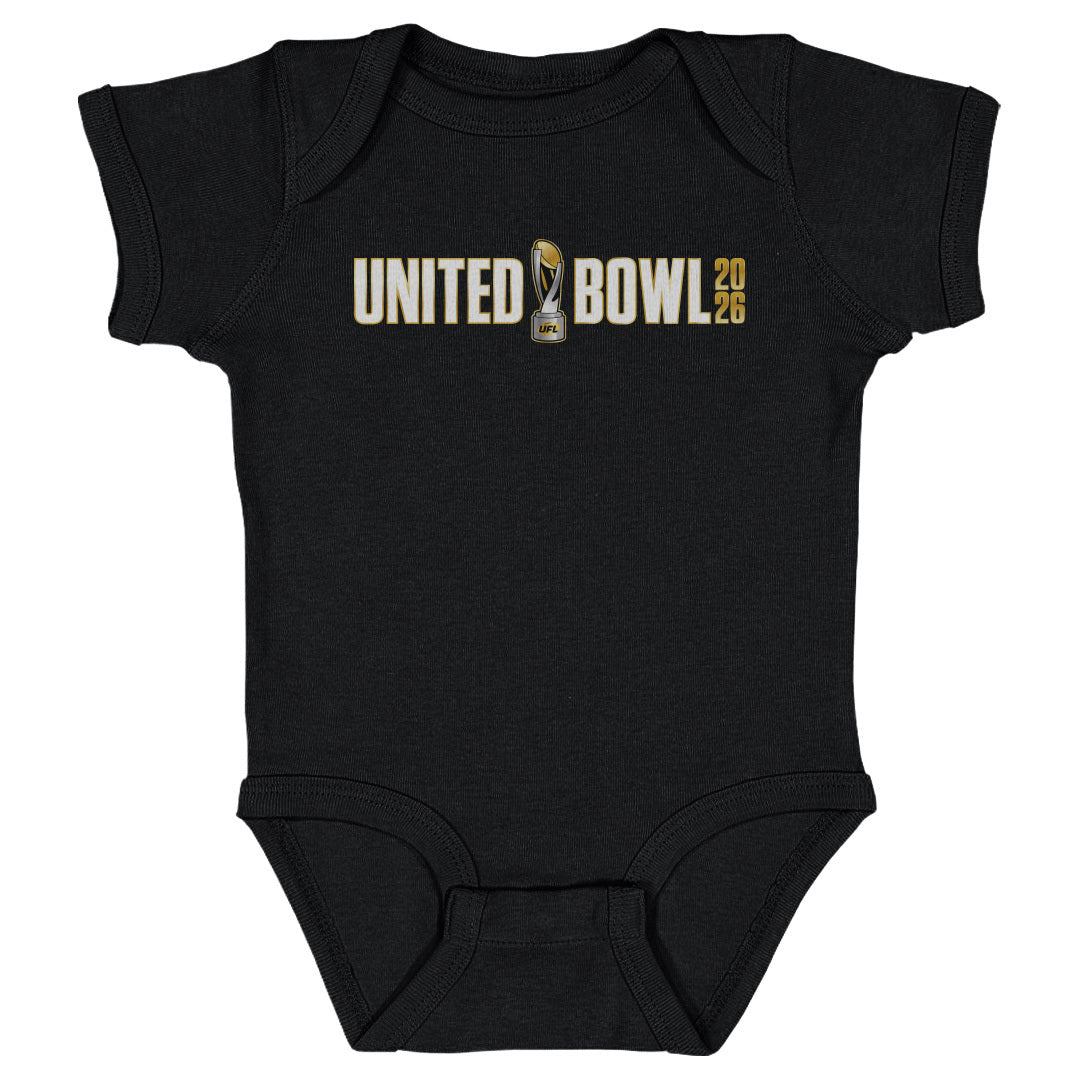 UFL 2026 United Bowl Horizontal Logo WHT