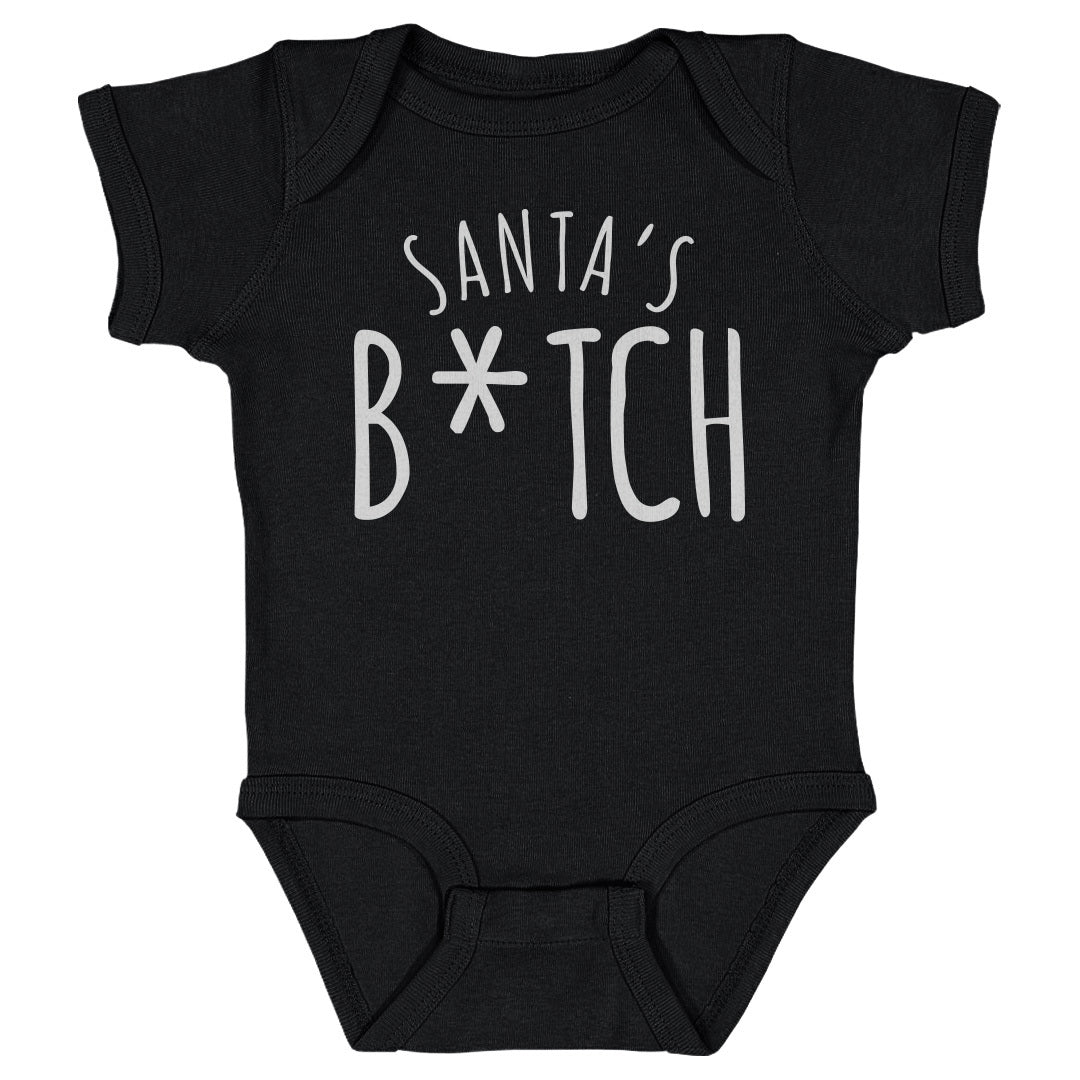 Christmas Santa's B-tch WHT