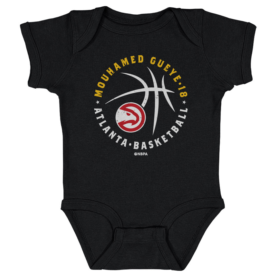 Mouhamed Gueye Atlanta Hawks Player Ball WHT