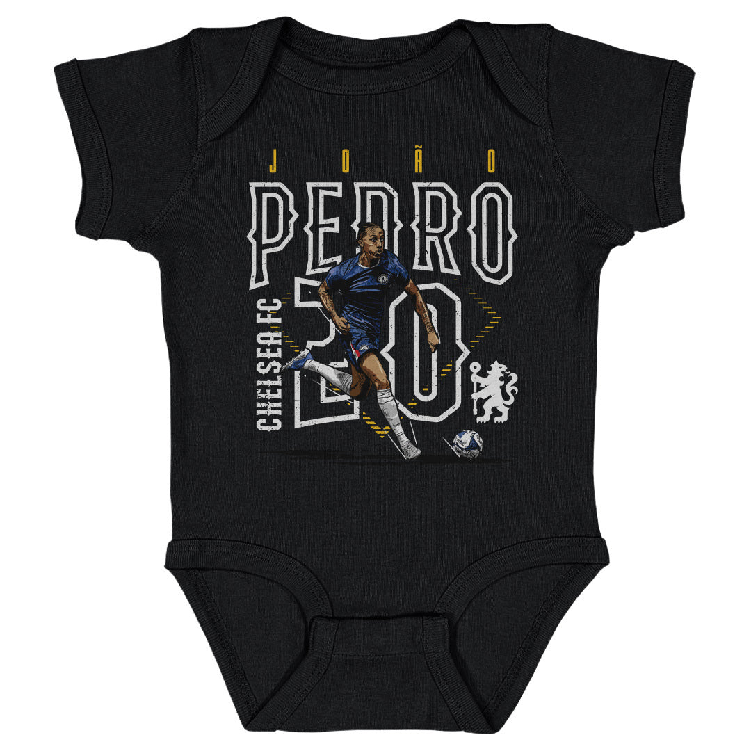 Joao Pedro Chelsea FC Outline Number WHT
