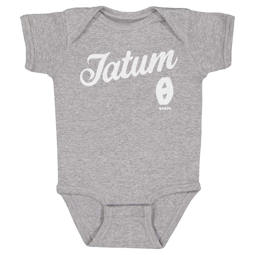 Jayson Tatum Boston Script WHT