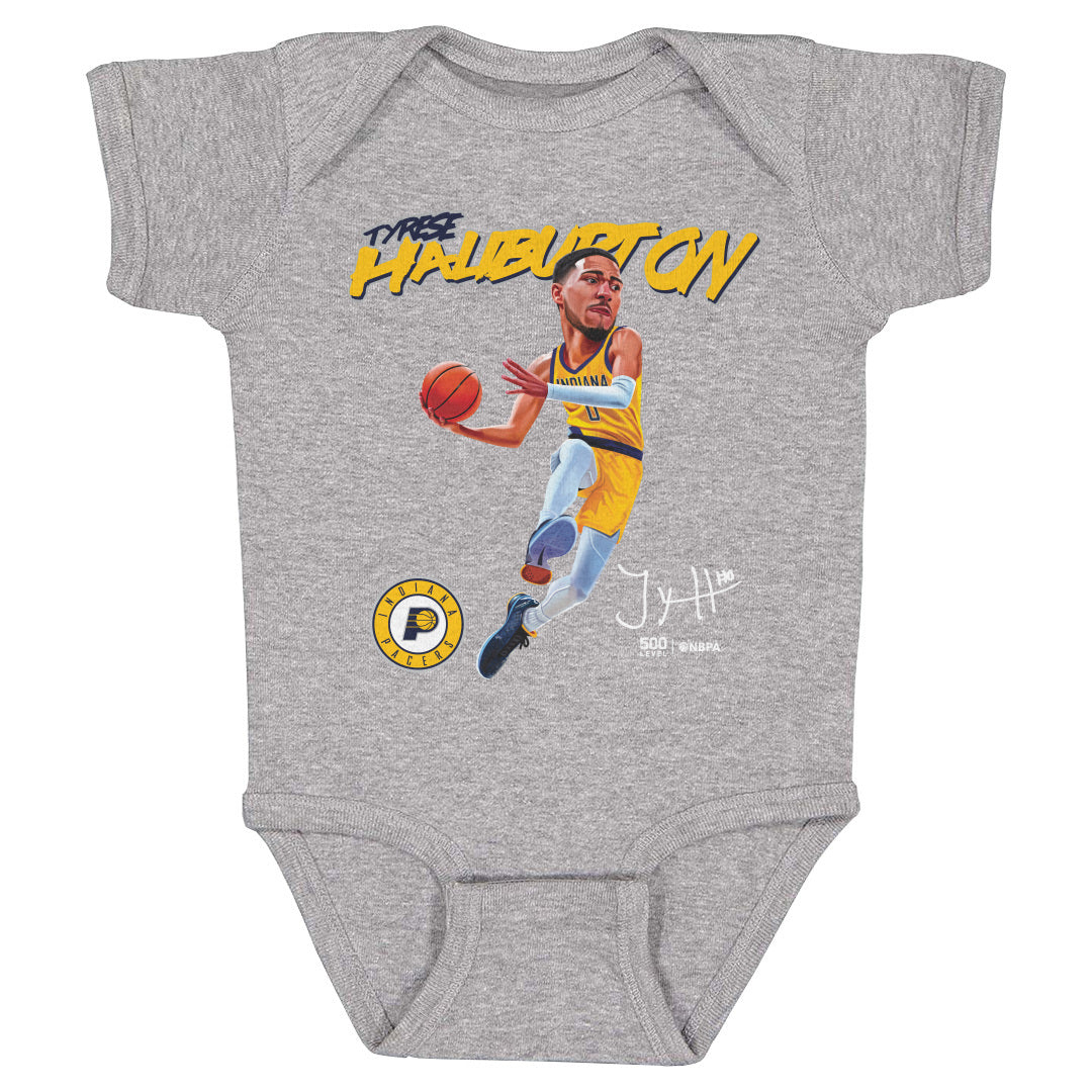 Tyrese Haliburton Indiana Pacers Caricature WHT