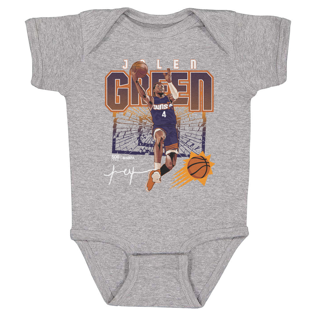 Jalen Green Phoenix Suns Shattered WHT
