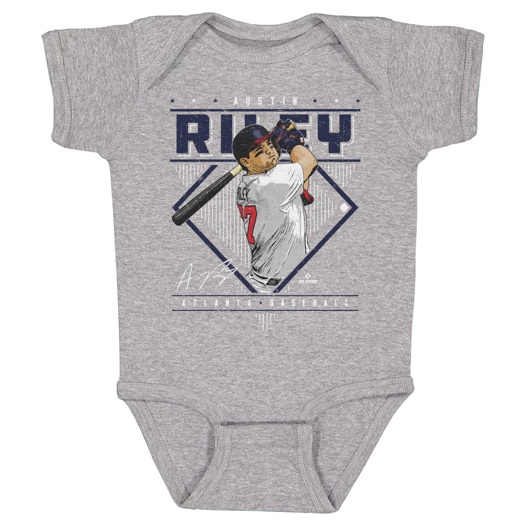 Austin Riley Atlanta Diamond Name WHT