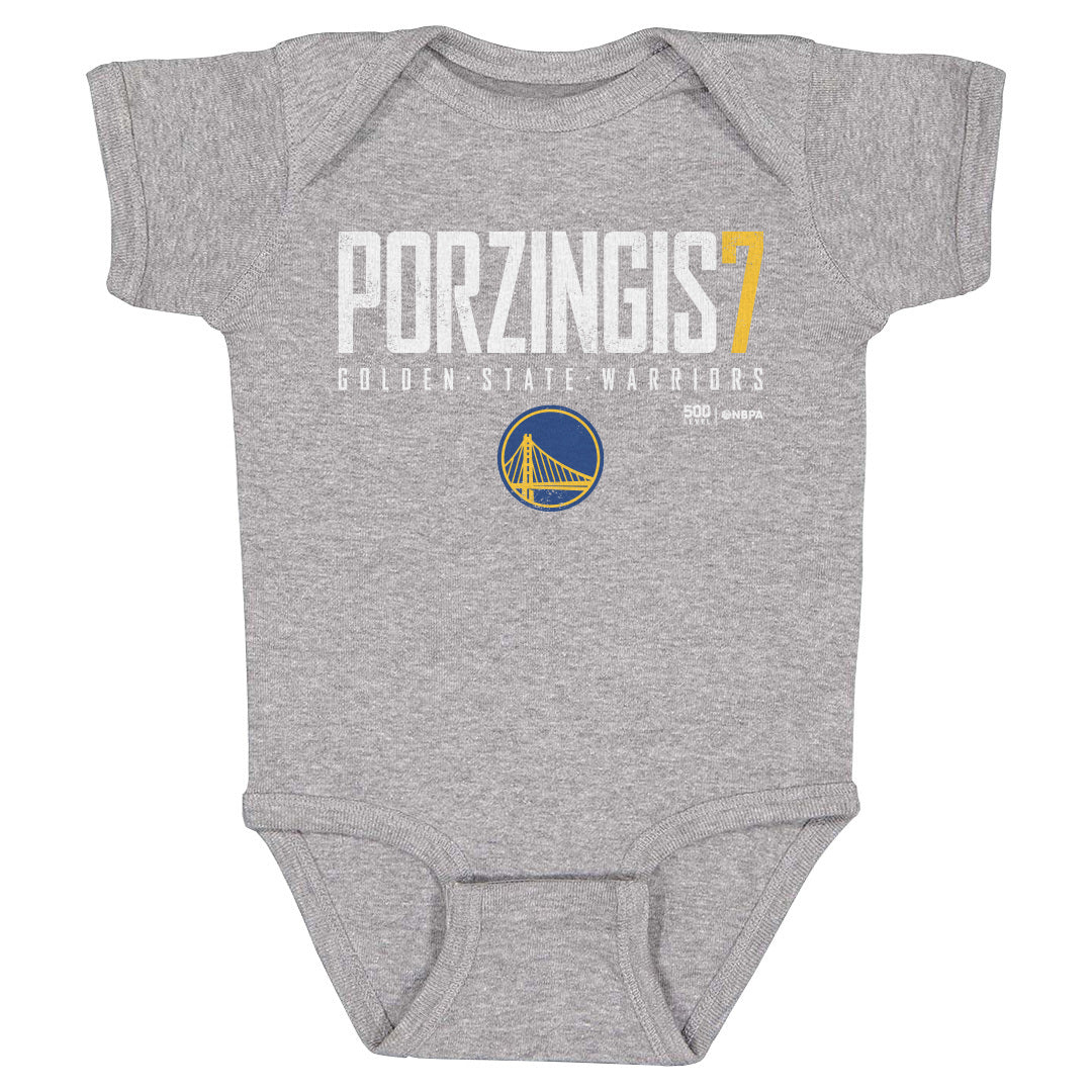 Kristaps Porzingis Golden State Warriors Elite WHT