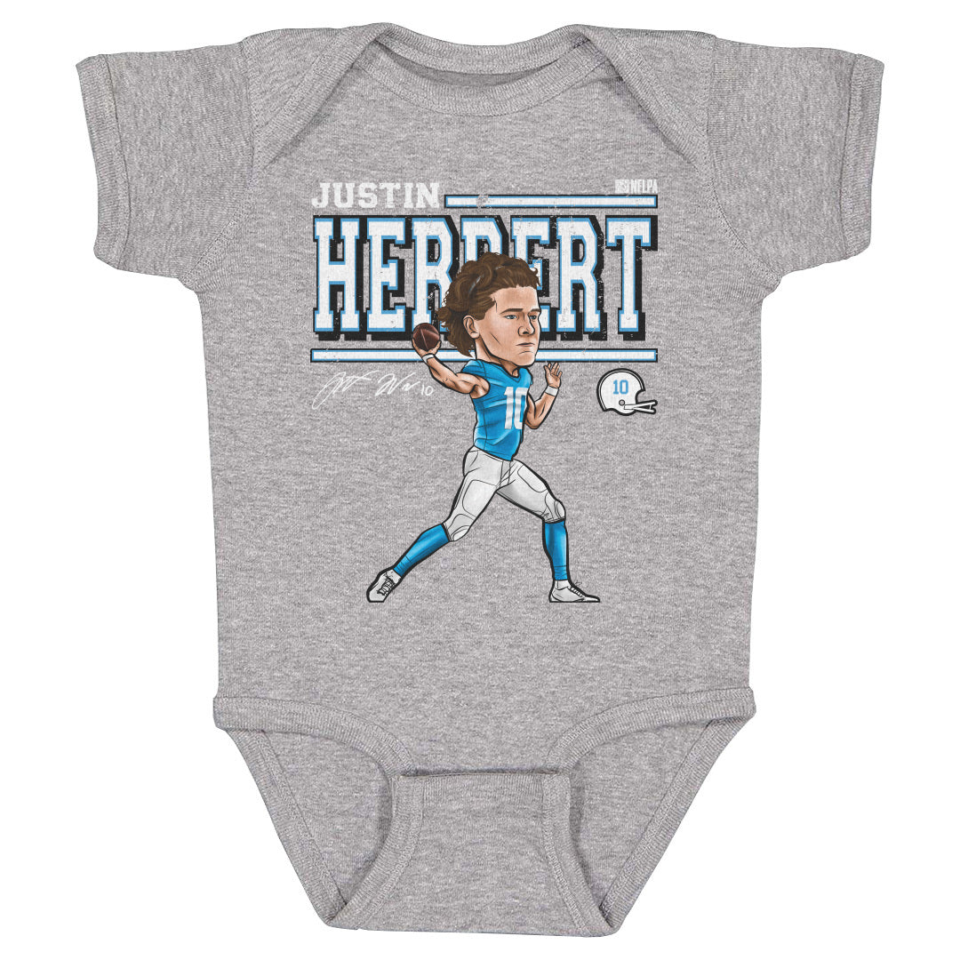Justin Herbert Cartoon WHT