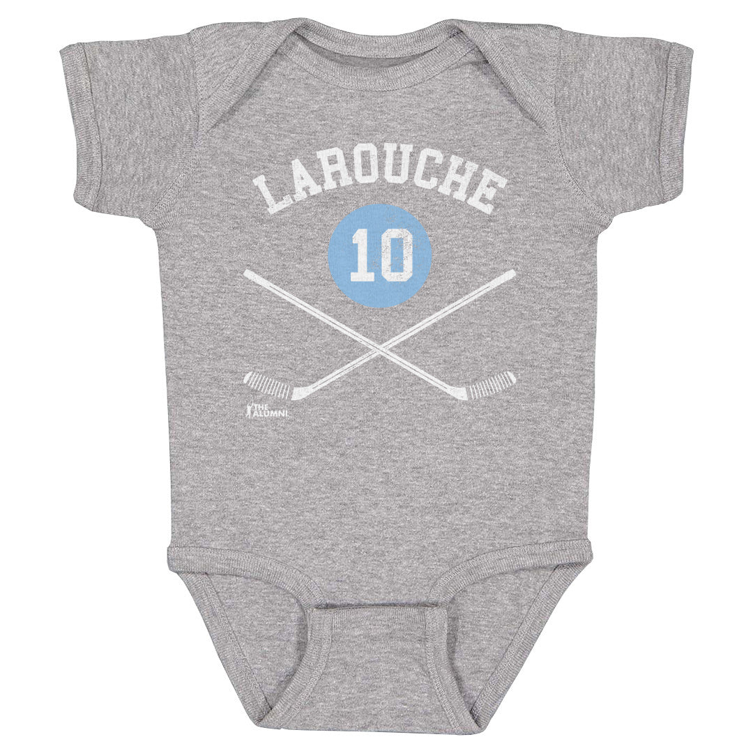 Pierre Larouche Pittsburgh 10 Sticks WHT