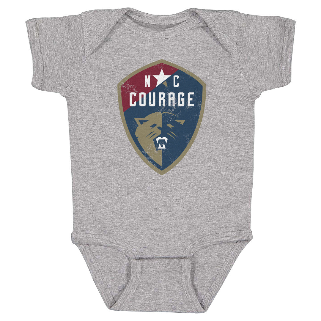 North Carolina Courage Vintage Primary Logo WHT