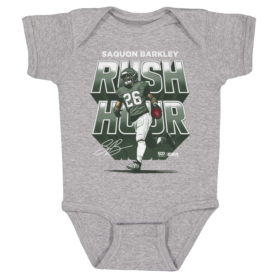 Saquon Barkley Philadelphia Rush Hour WHT