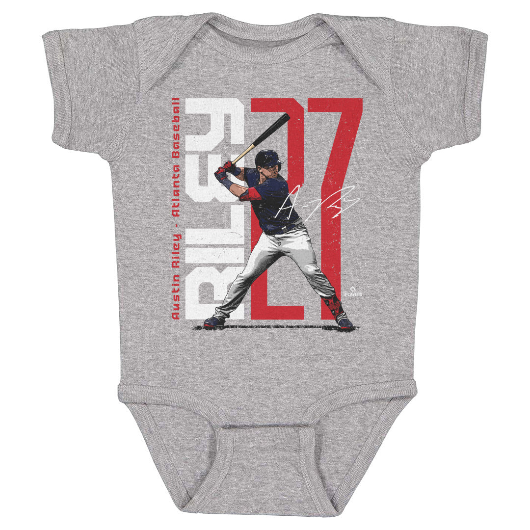Austin Riley Atlanta Stretch WHT