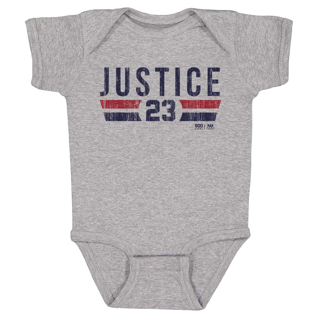 David Justice Atlanta Font