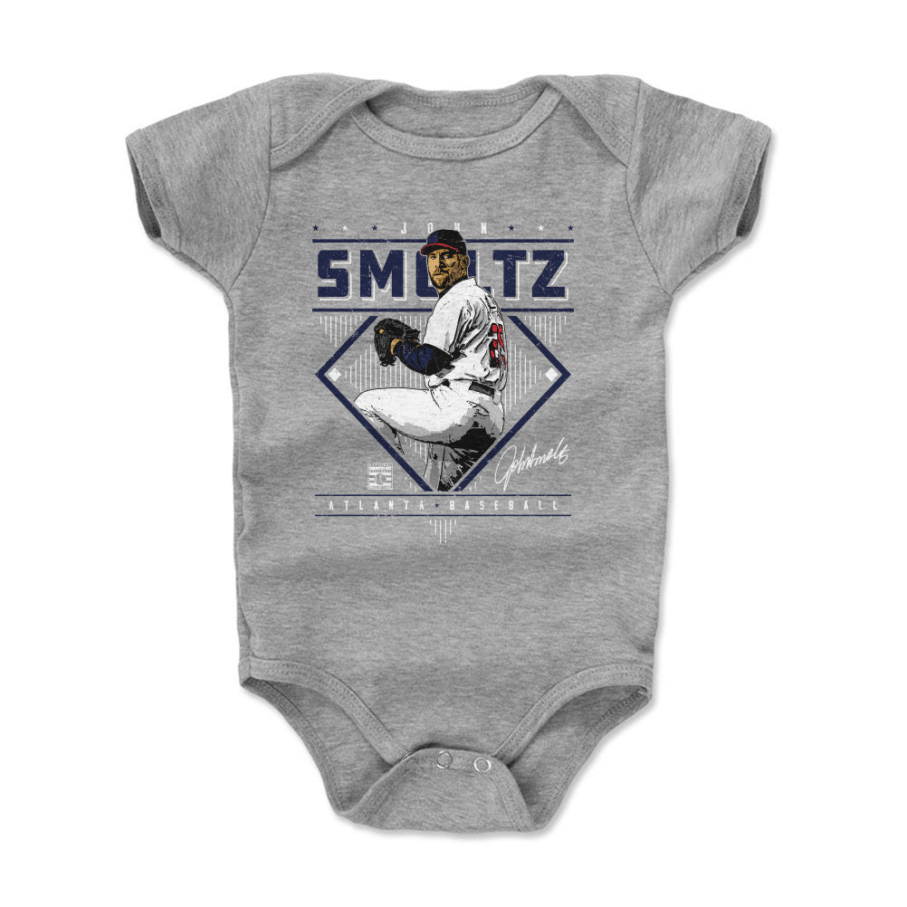 John Smoltz Atlanta Diamond Name WHT