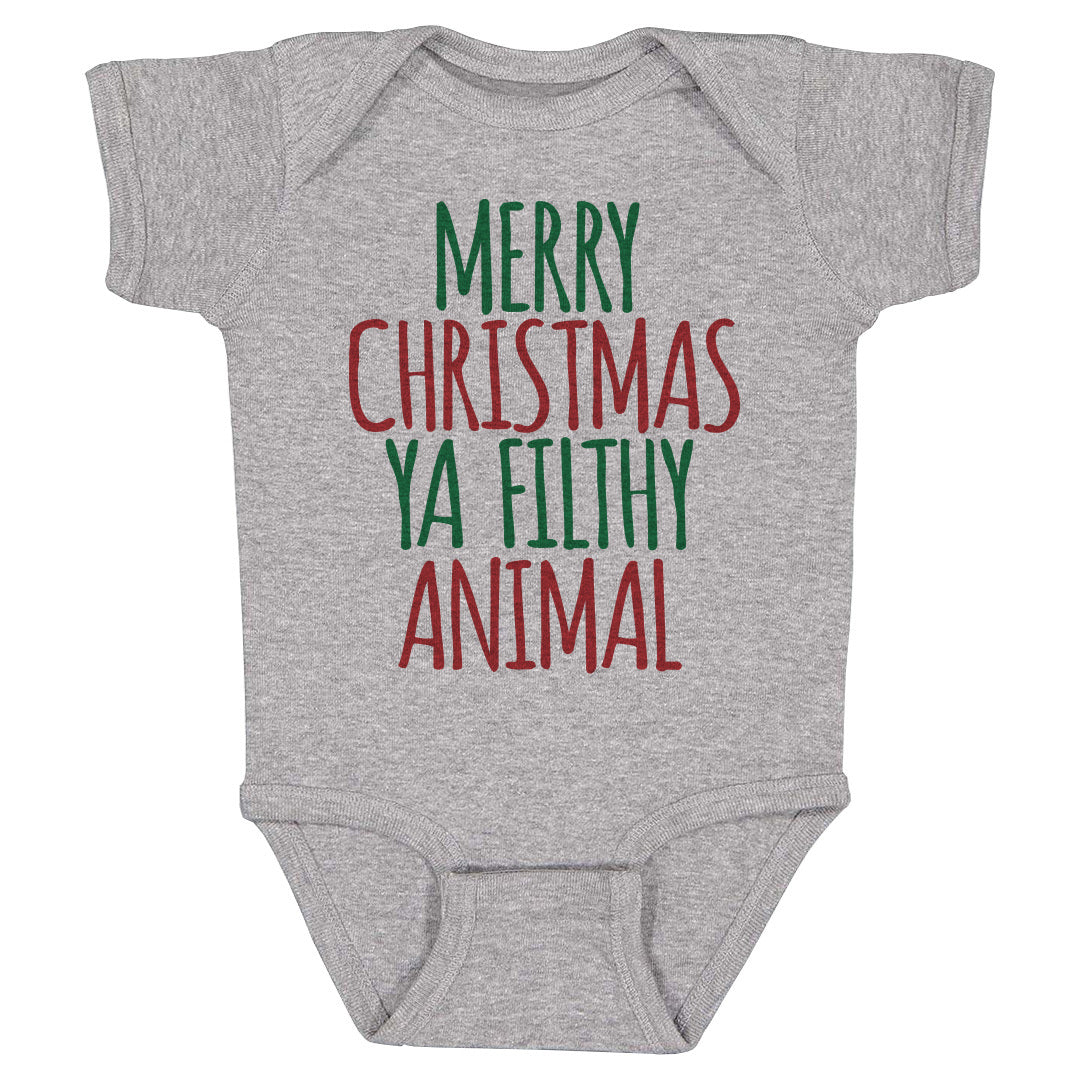Christmas Merry Christmas Ya Filthy Animal