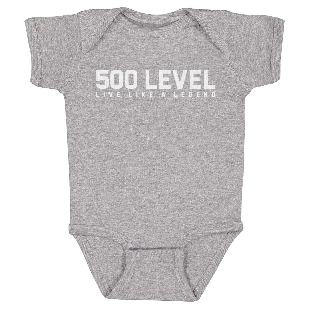500 LEVEL Wordmark WHT
