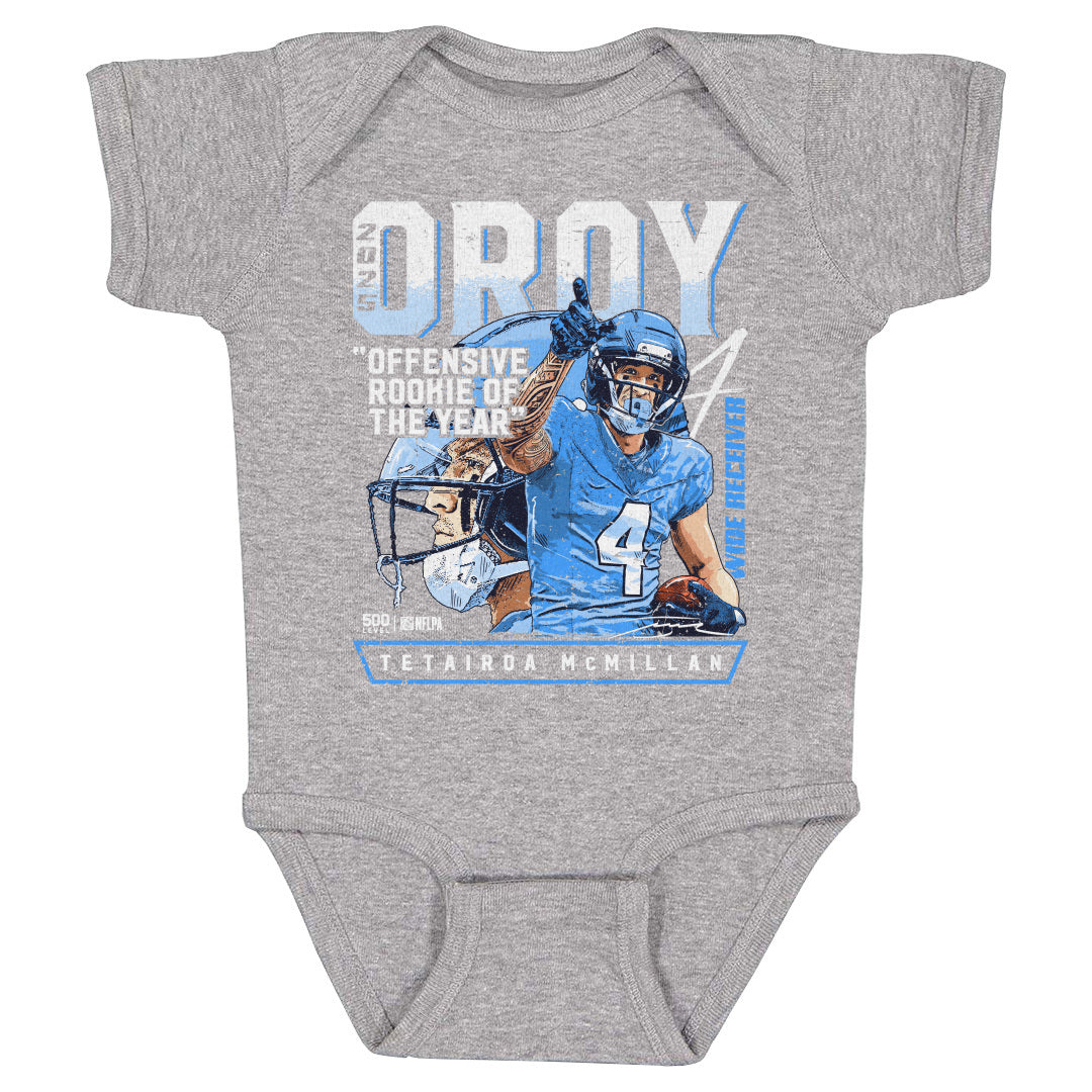 Tetairoa McMillan Carolina 2025 OROY WHT