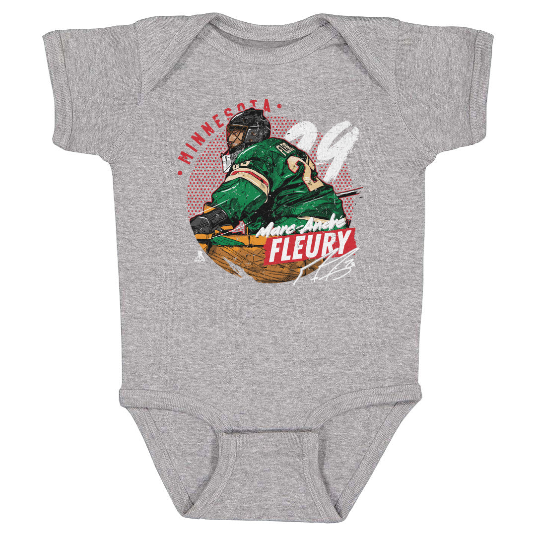 Marc-Andre Fleury Minnesota Dots WHT