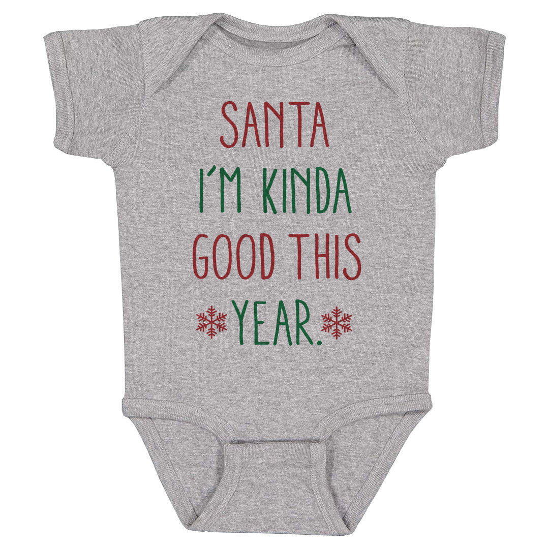 Christmas Santa I'm Kinda Good This Year