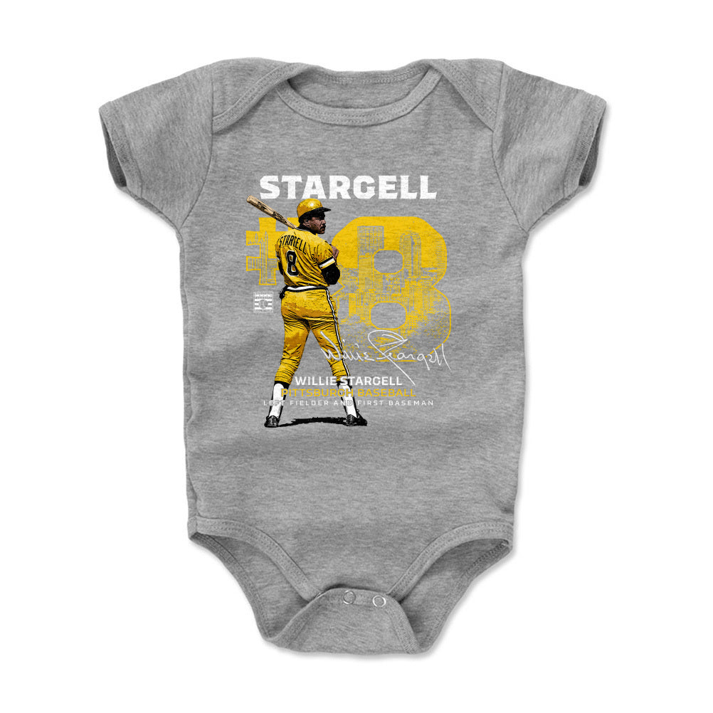 Willie Stargell Throwback Number WHT