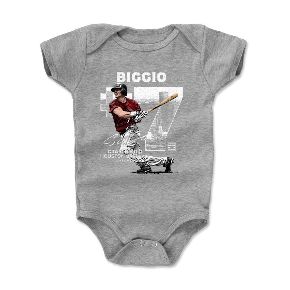 Craig Biggio Throwback Number WHT