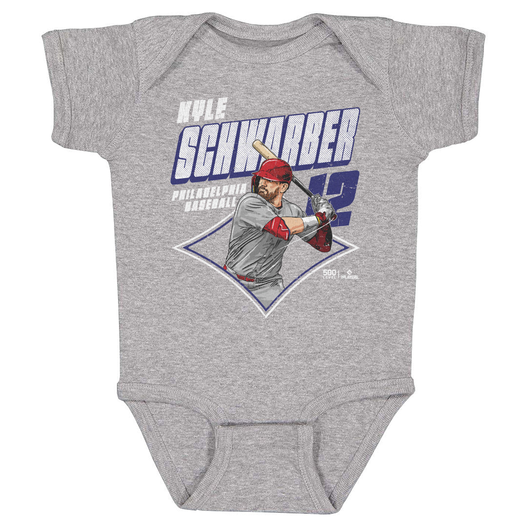 Kyle Schwarber Philadelphia Diamond WHT