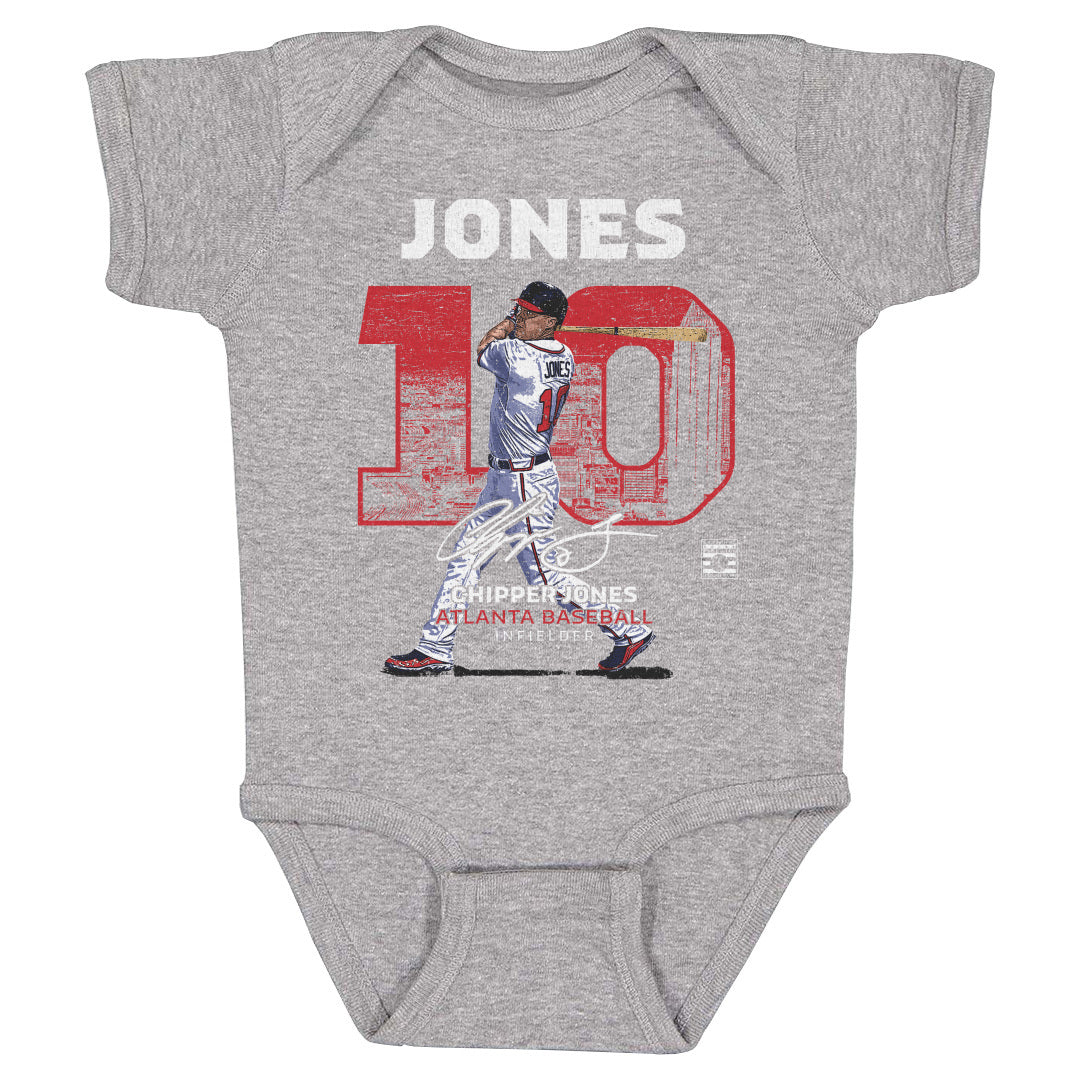Chipper Jones Atlanta Throwback WHT