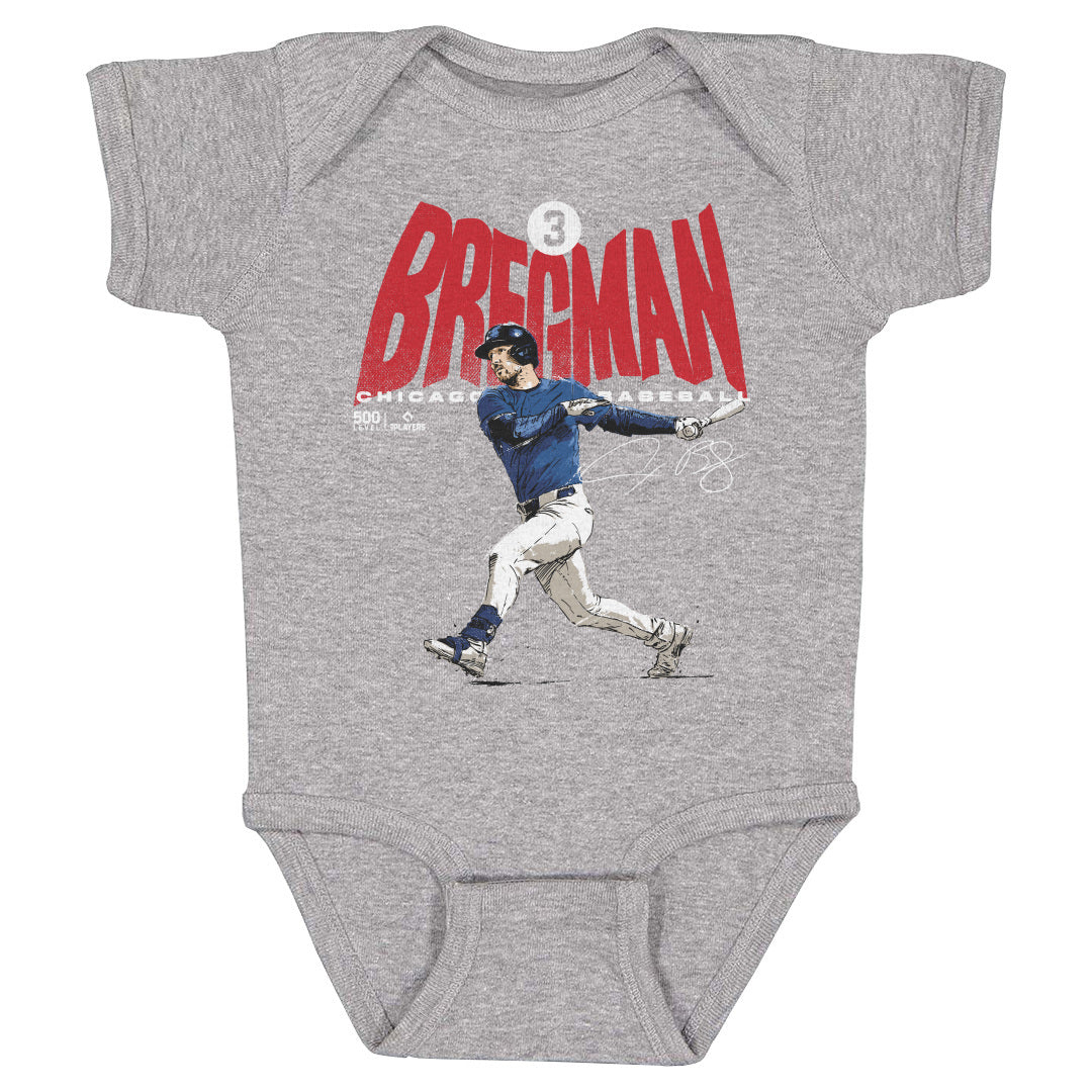 Alex Bregman Chicago C Comic WHT