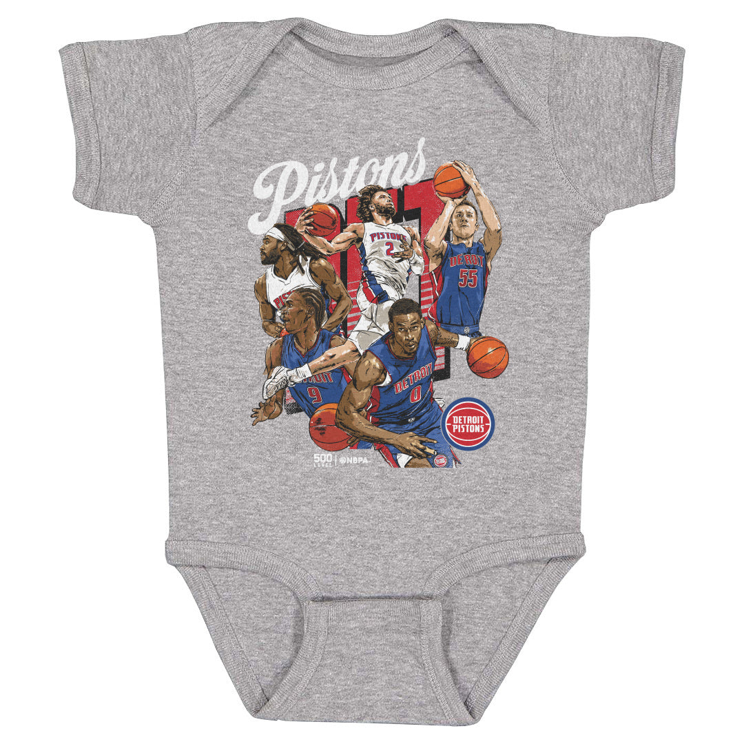 Detroit Pistons 2026 Starting 5 WHT