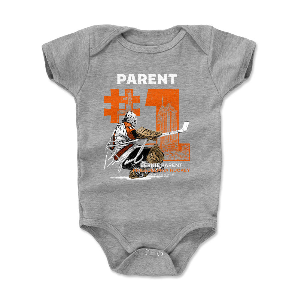 Bernie Parent Throwback Number WHT