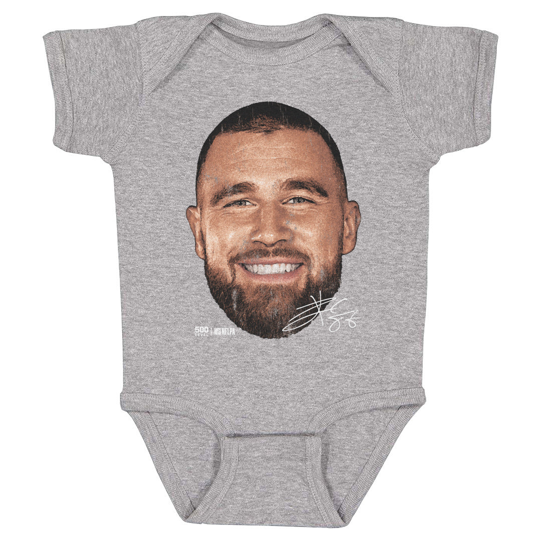 Travis Kelce Kansas City Vintage Head WHT